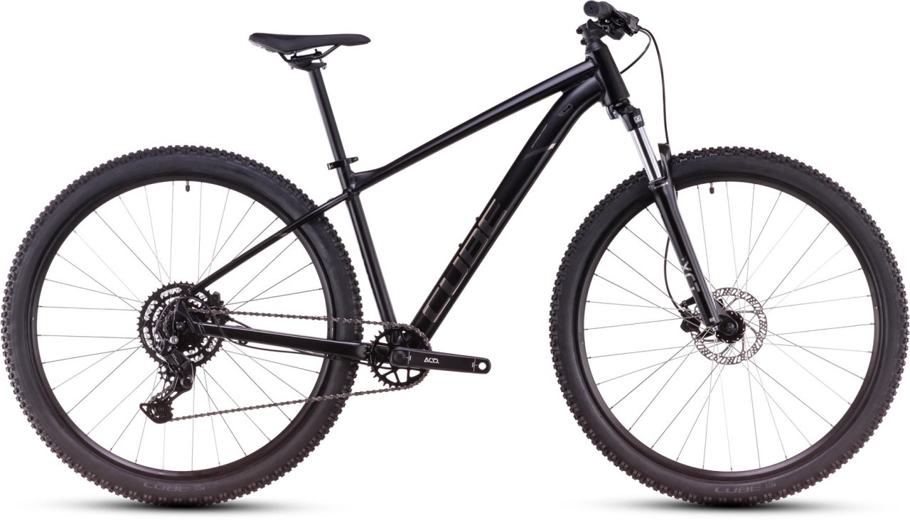 Cube Aim Pro black n slateblack 2025 - Hardtail Maastopyörä