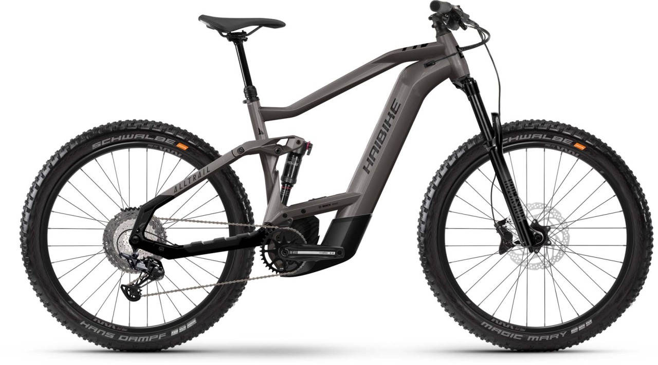 Haibike AllTrail 10 29 pebble grey/black gloss 2023 - Sähköpyörä Täysjousitetut Maastopyörä - Maalipinnan vaurioituminen