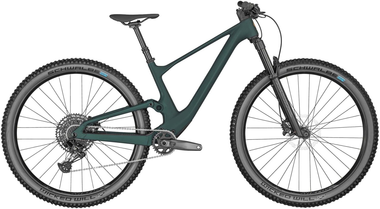 Scott Contessa Spark 920 Rainforest Green 2023 - Täysjousitetut Maastopyörä Naisten