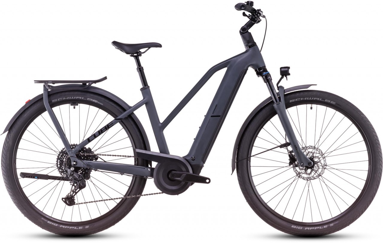 Cube Kathmandu Hybrid ONE 800 shadowgrey n black 2025 - Sähköpyörä Trekking Pyörä Naiset