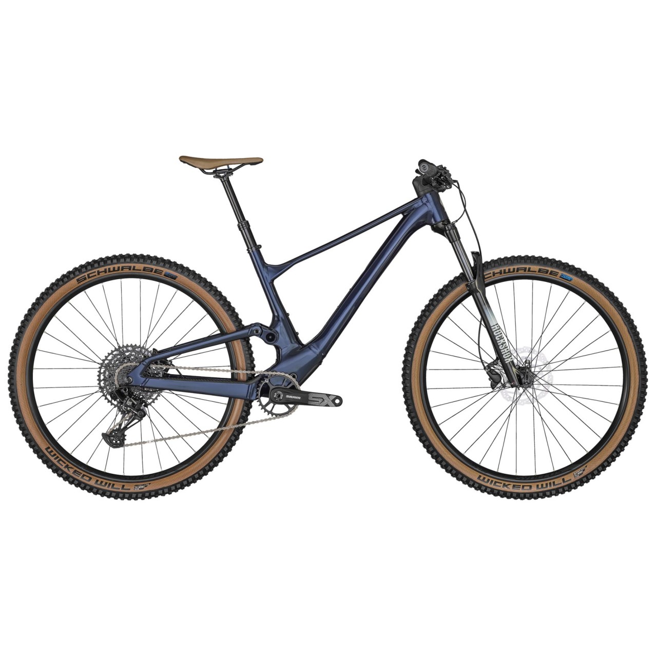 Scott Spark 970 Dark Stellar Blue 2024 - Täysjousitetut Maastopyörä