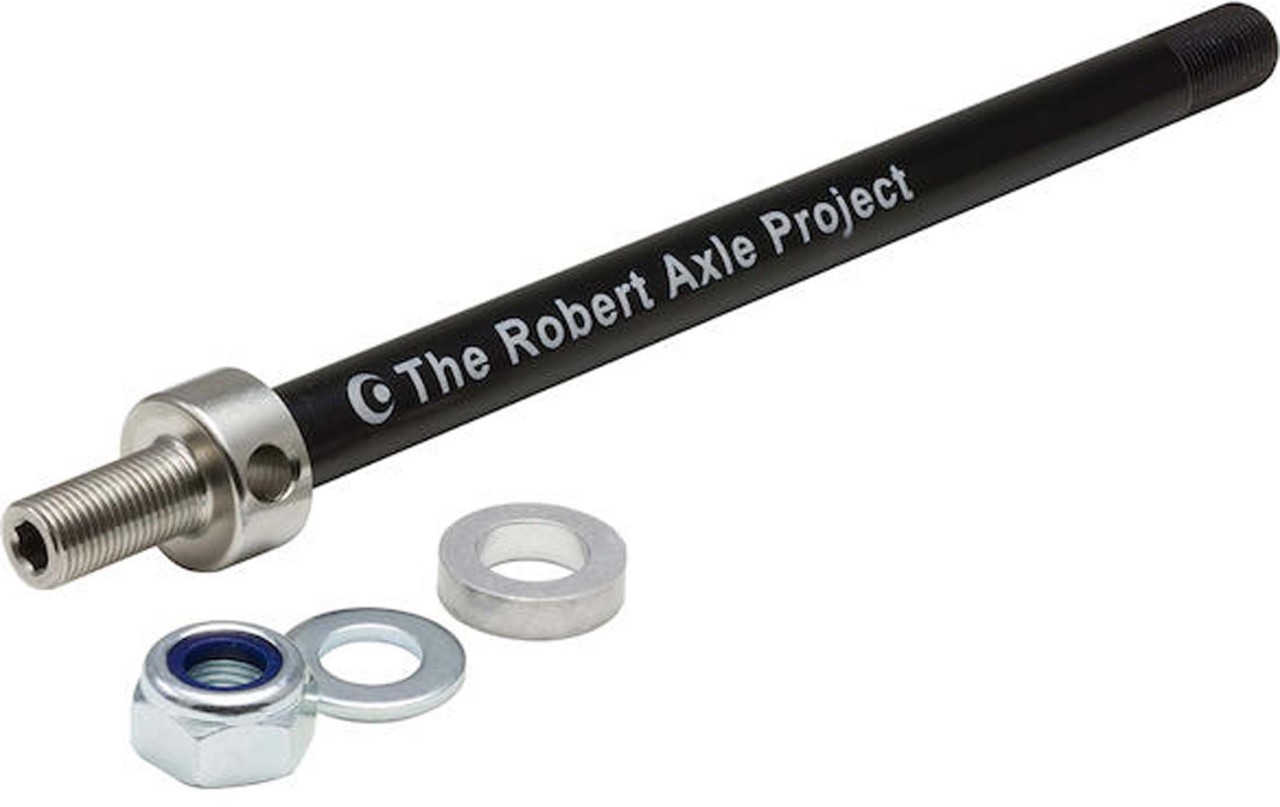 The Robert Axle Project Kid Axle - akseli polkupyöräperävaunuun M12x1.5 172/178 mm