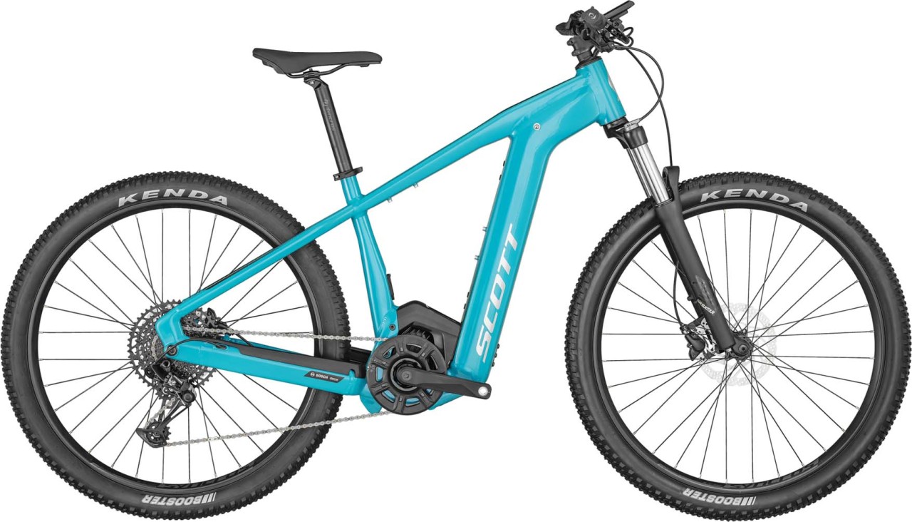 Scott Aspect eRIDE 920 Cerulean Blue 2023 - Sähköpyörä Hardtail Maastopyörä