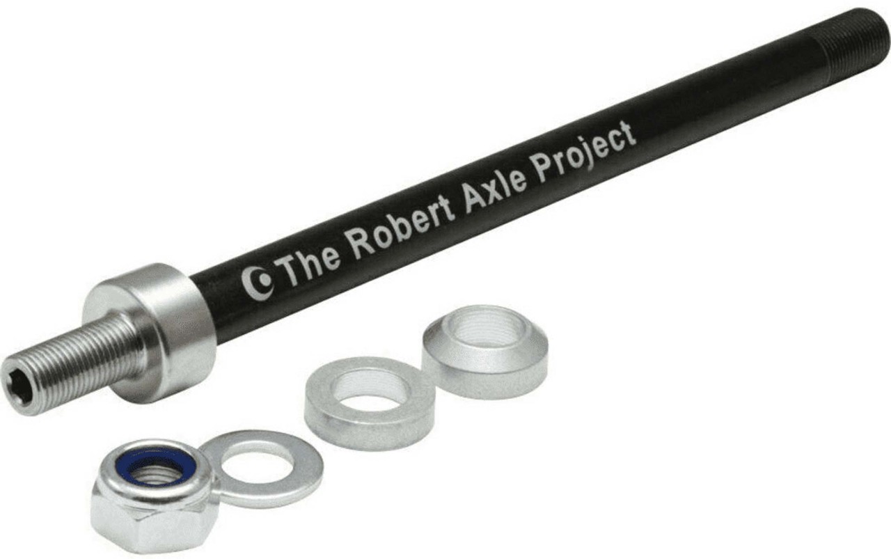 The Robert Axle Project Kid Axle - akseli polkupyöräperävaunuun M12x1.0 169/176/184