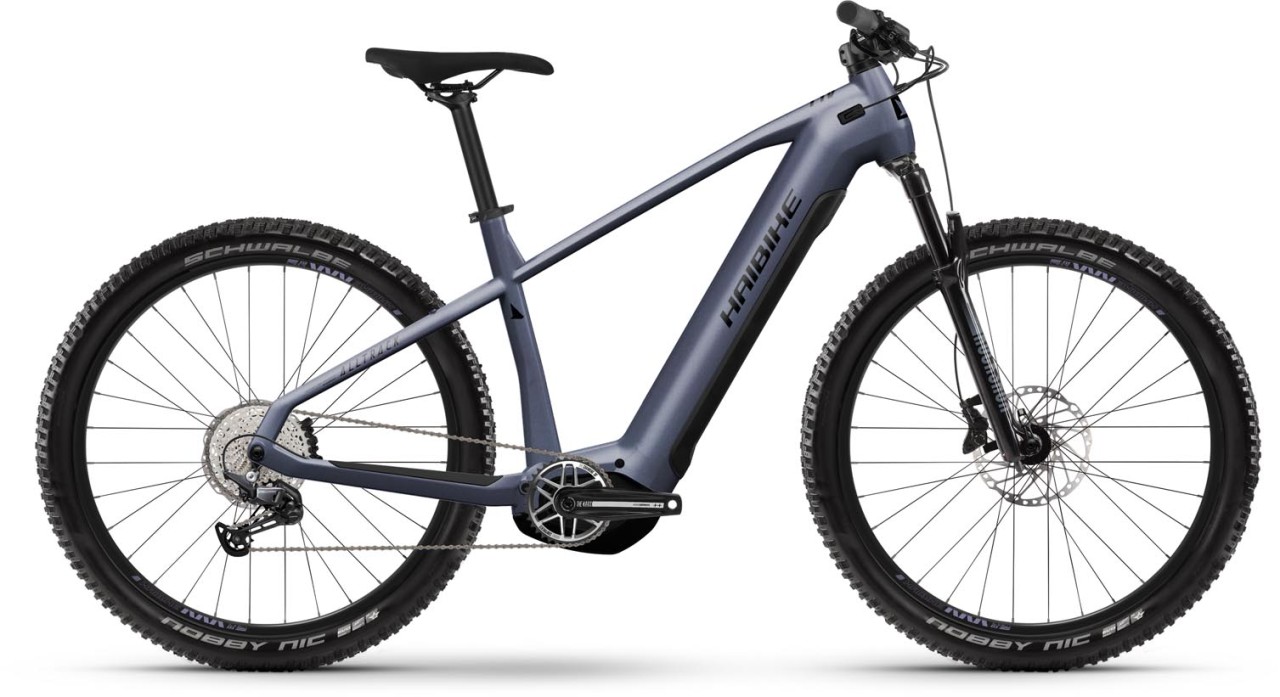 Haibike AllTrack 7 29 lavender / black matte 2024 - Sähköpyörä Hardtail Maastopyörä