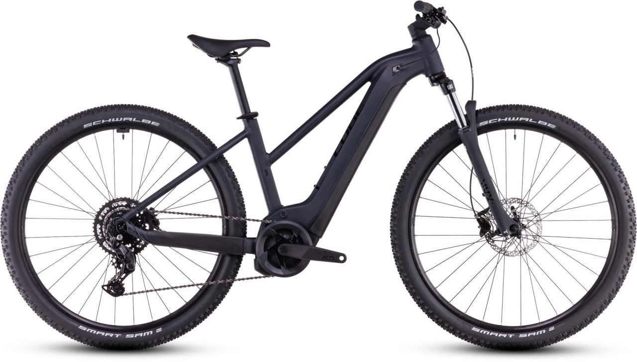 Cube Reaction Hybrid Performance 625 night n black 2025 - Sähköpyörä Hardtail Maastopyörä Naiset