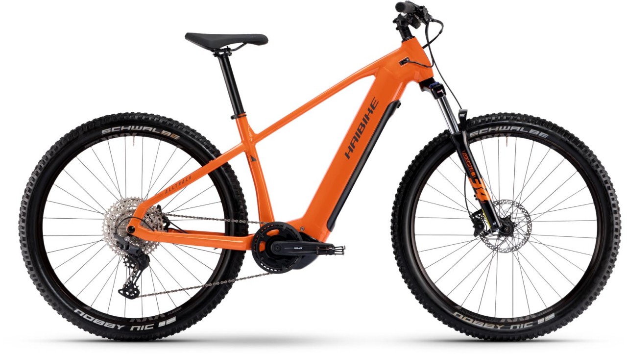 Haibike AllTrack 6 27.5 papaya / titan gloss 2024 - Sähköpyörä Hardtail Maastopyörä