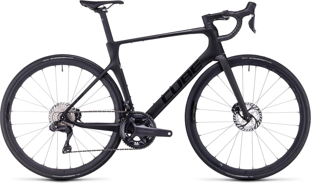 Cube Agree C:62 Race carbon n black 2024 - Carbon Maantiepyörä Miesten