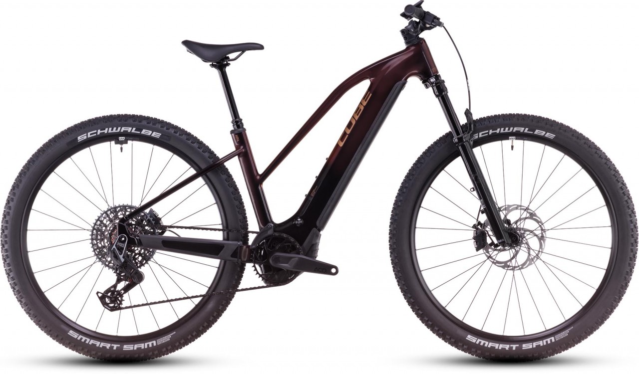 Cube Reaction Hybrid SLT 800 solareclipse n bronze 2025 - Sähköpyörä Hardtail Maastopyörä Naiset