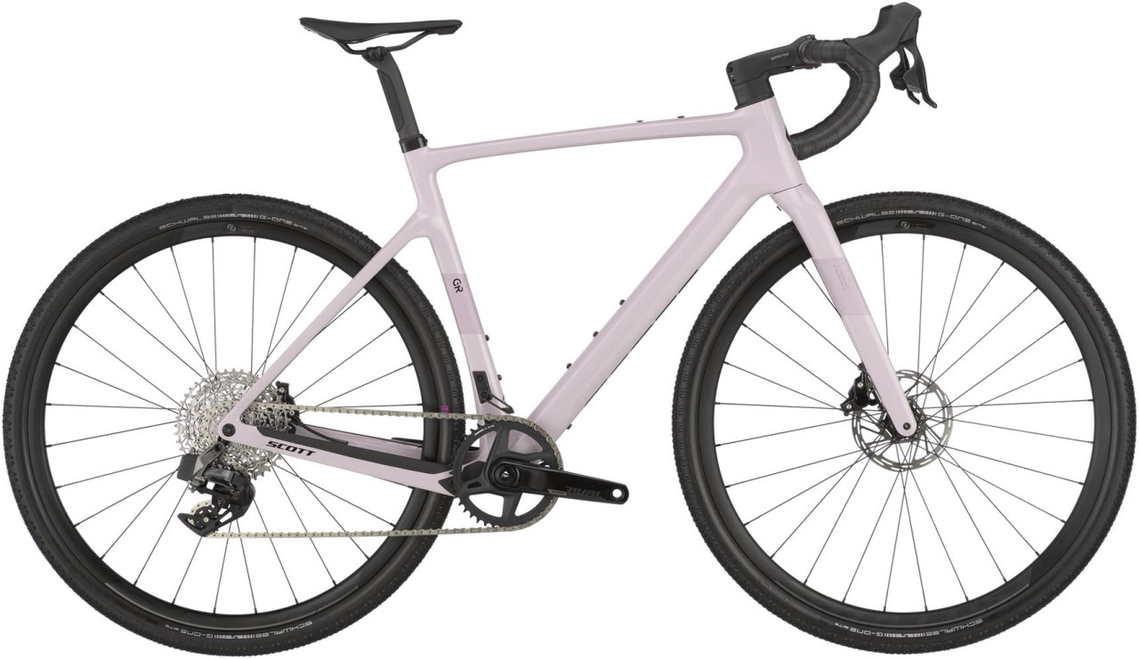 Scott Addict Gravel 30 hushed pink 2025 - Sorapyörä