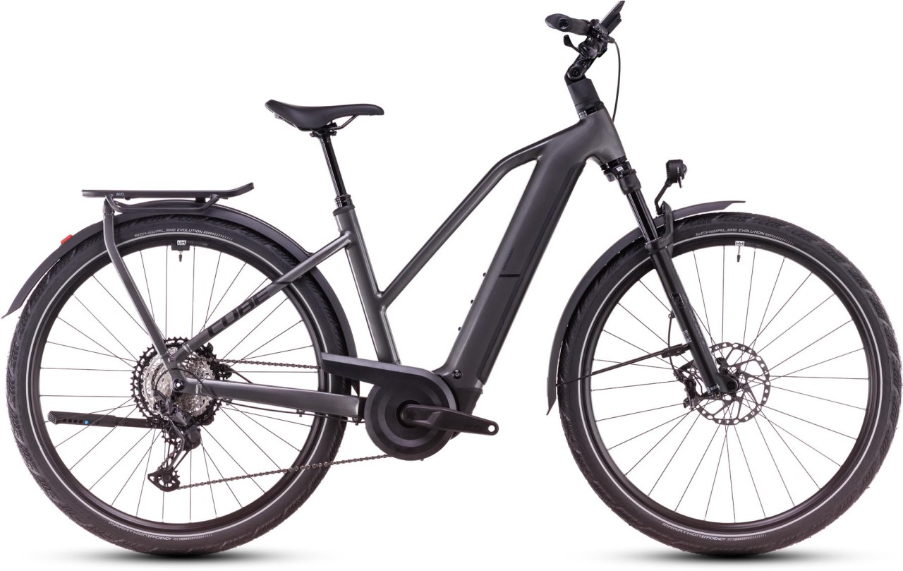 Cube Kathmandu Hybrid SLX graphite n black - Sähköpyörä Trekking Pyörä Naiset