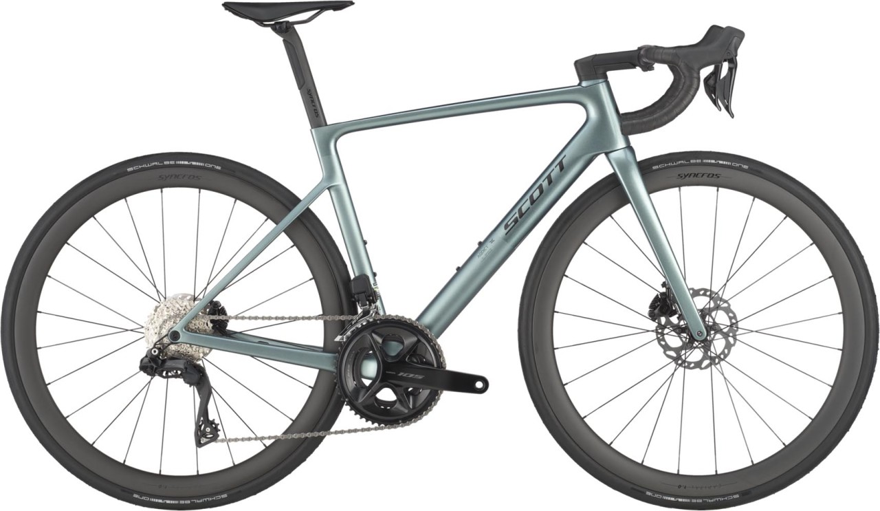 Scott Addict RC 30 whale grey 2025 - Carbon Maantiepyörä