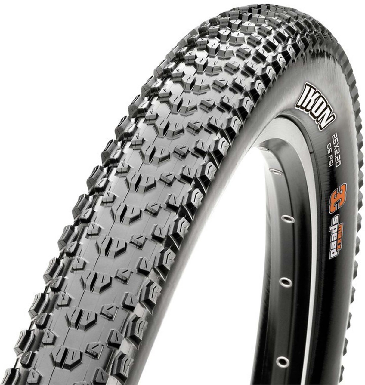 Maxxis Renkaat Ikon WT TLR kokoontaitettava 29x2.60" 66-622 musta EXO 3C MaxxTerra