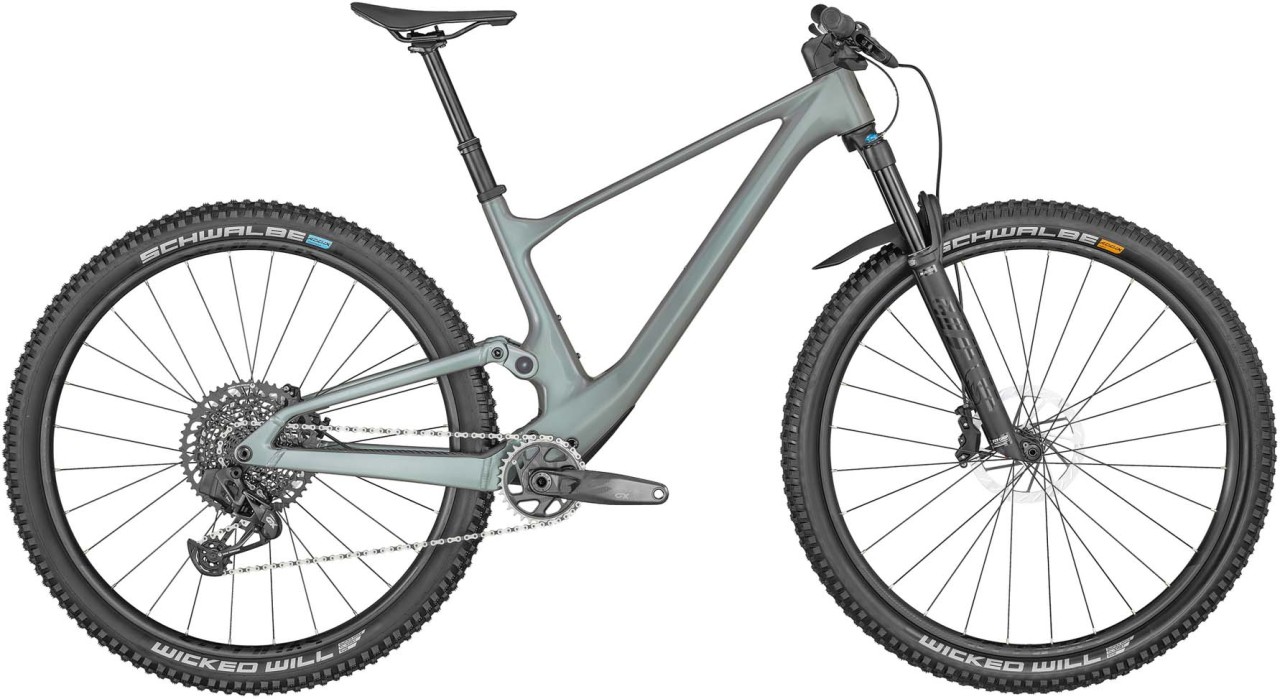 Scott Spark 920 Prism Grey Green 2023 - Täysjousitetut Maastopyörä