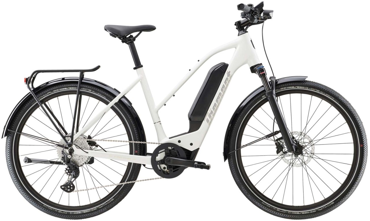 Diamant Zing Gen 2 TRA 545Wh Weiss 2023 - Sähköpyörä Trekking Pyörä Naiset