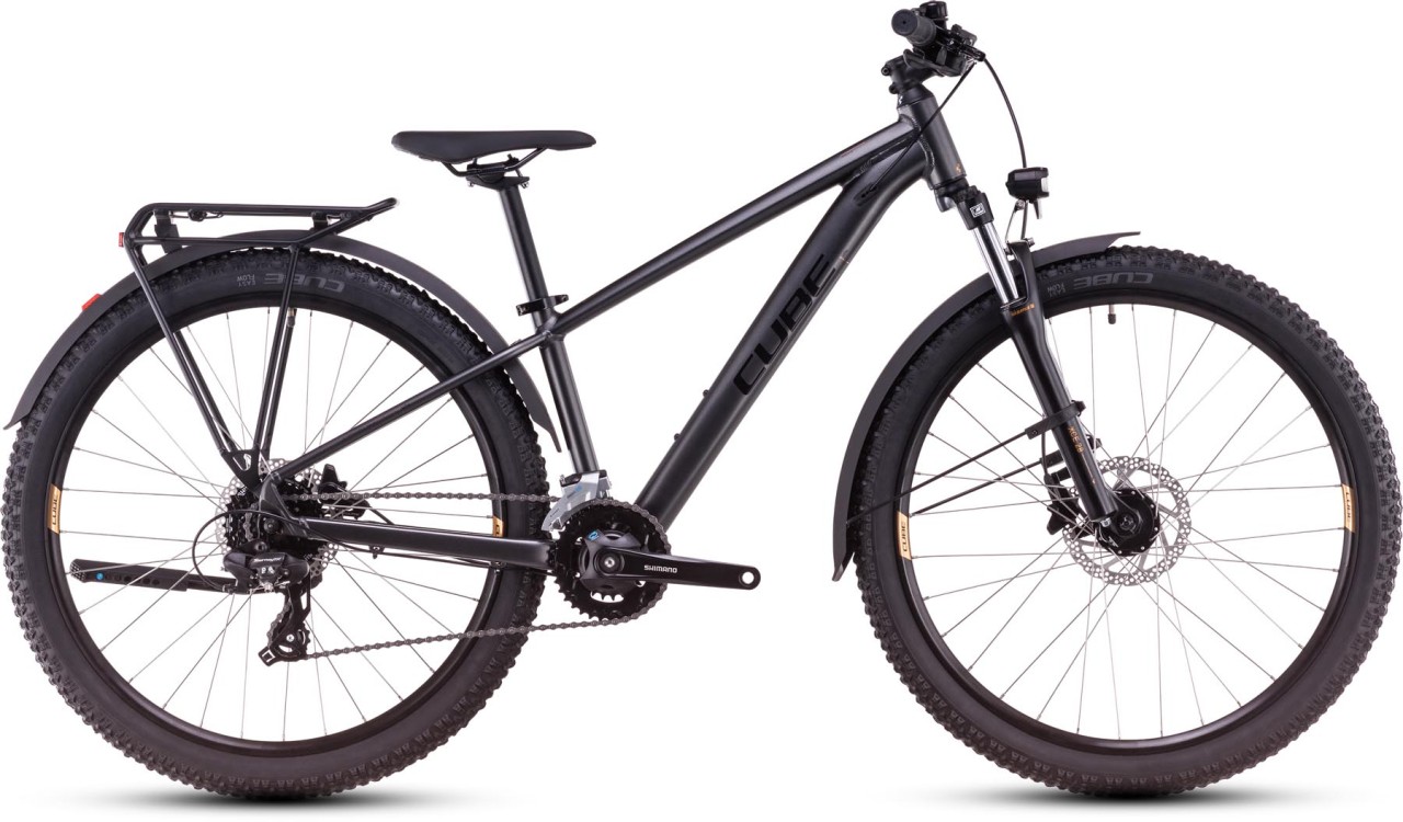 Cube Acid 260 Disc Allroad grey n flash 2025 - Lasten Pyörä 26 tuumaa