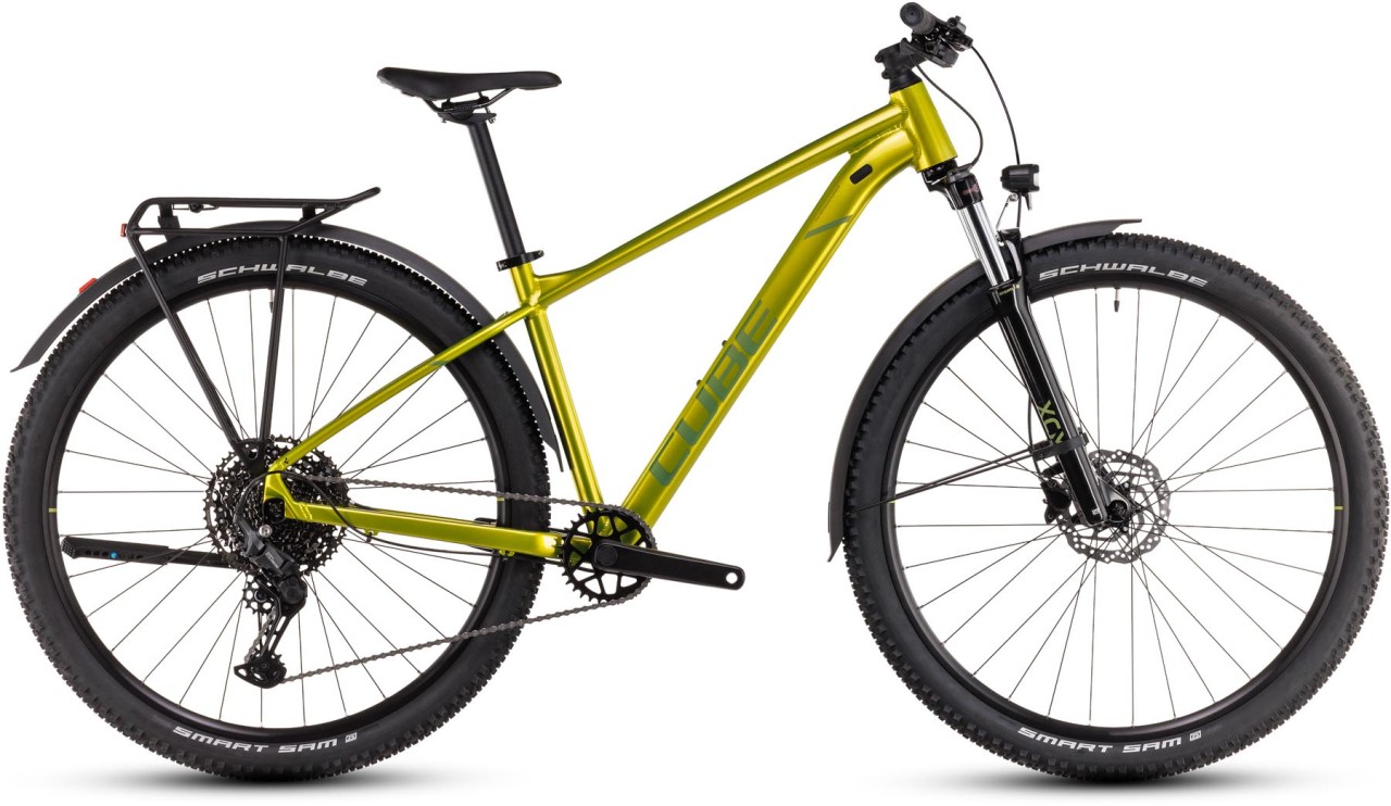 Cube Aim SLX Allroad flashlime n juniper 2025 - Hardtail Maastopyörä