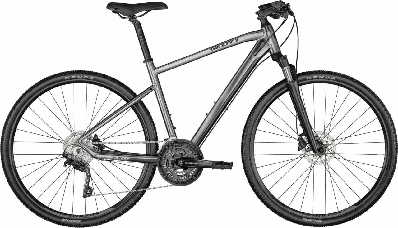 Scott Sub Cross 20 Men Slate Grey Gloss 2023 - Crosspyörä Miesten