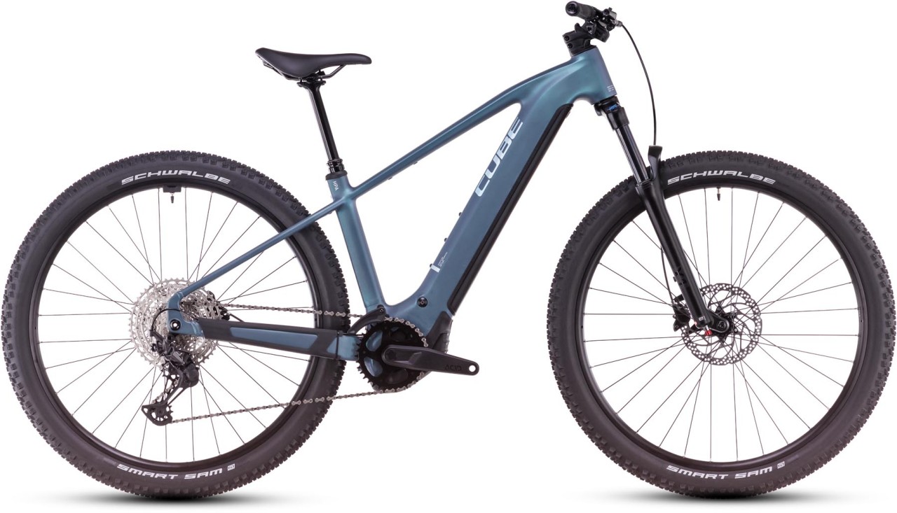 Cube Reaction Hybrid Pro smaragdgrey n prism - Sähköpyörä Hardtail Maastopyörä